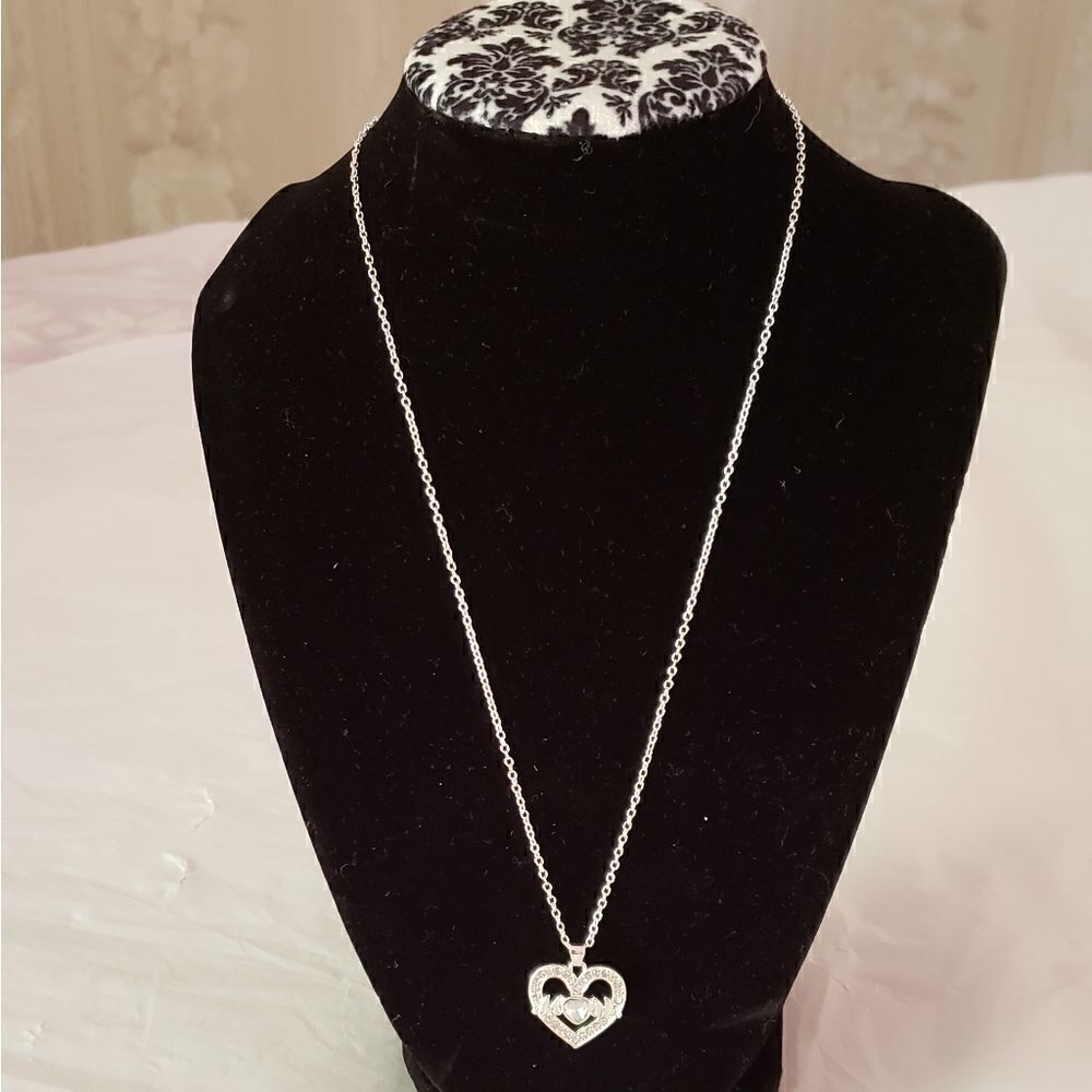 Anne Klein Pendant and Earrings Set